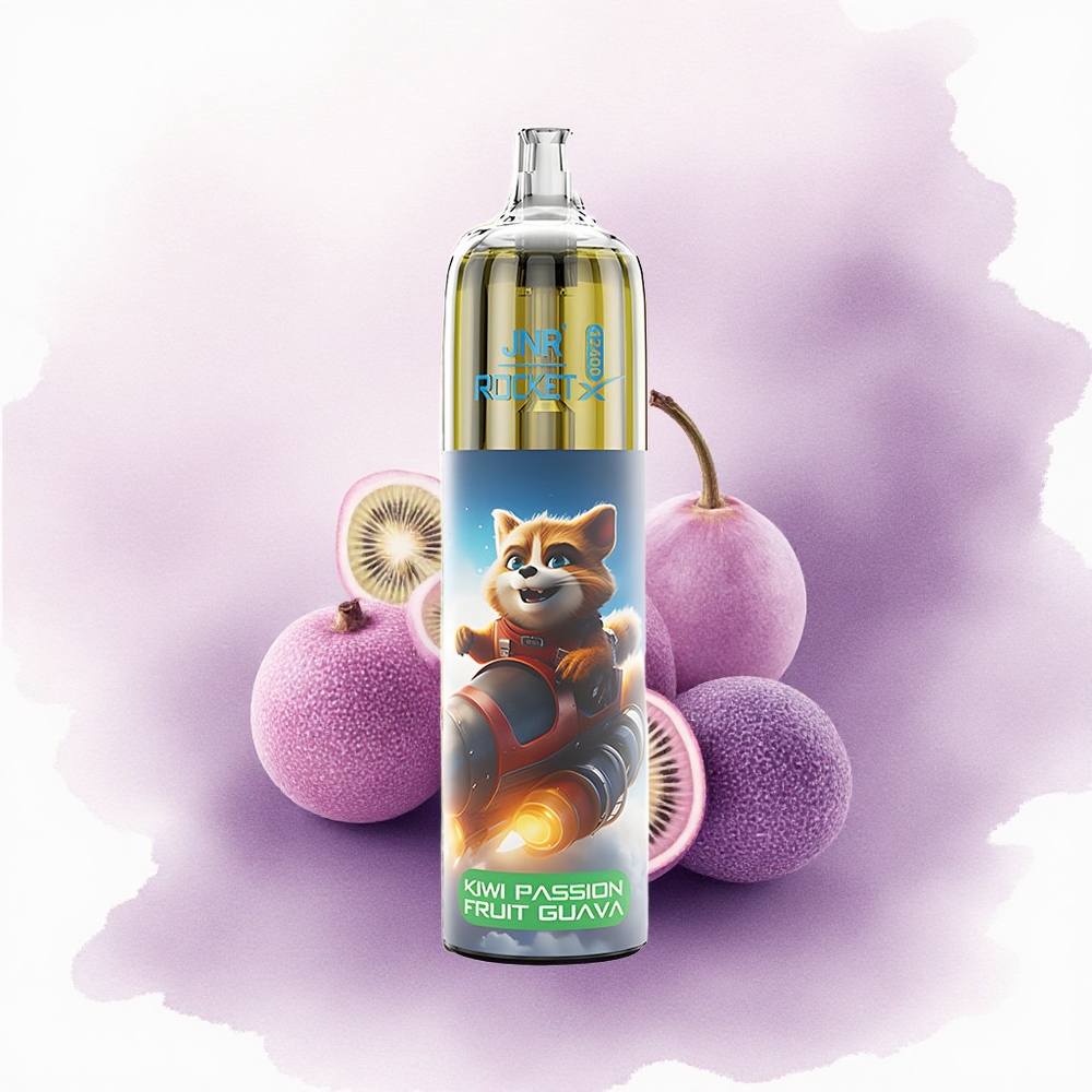 JNR Rocket-X 12400 Kiwi Pasarele Guava cu Ajustare Aer și 850mAh