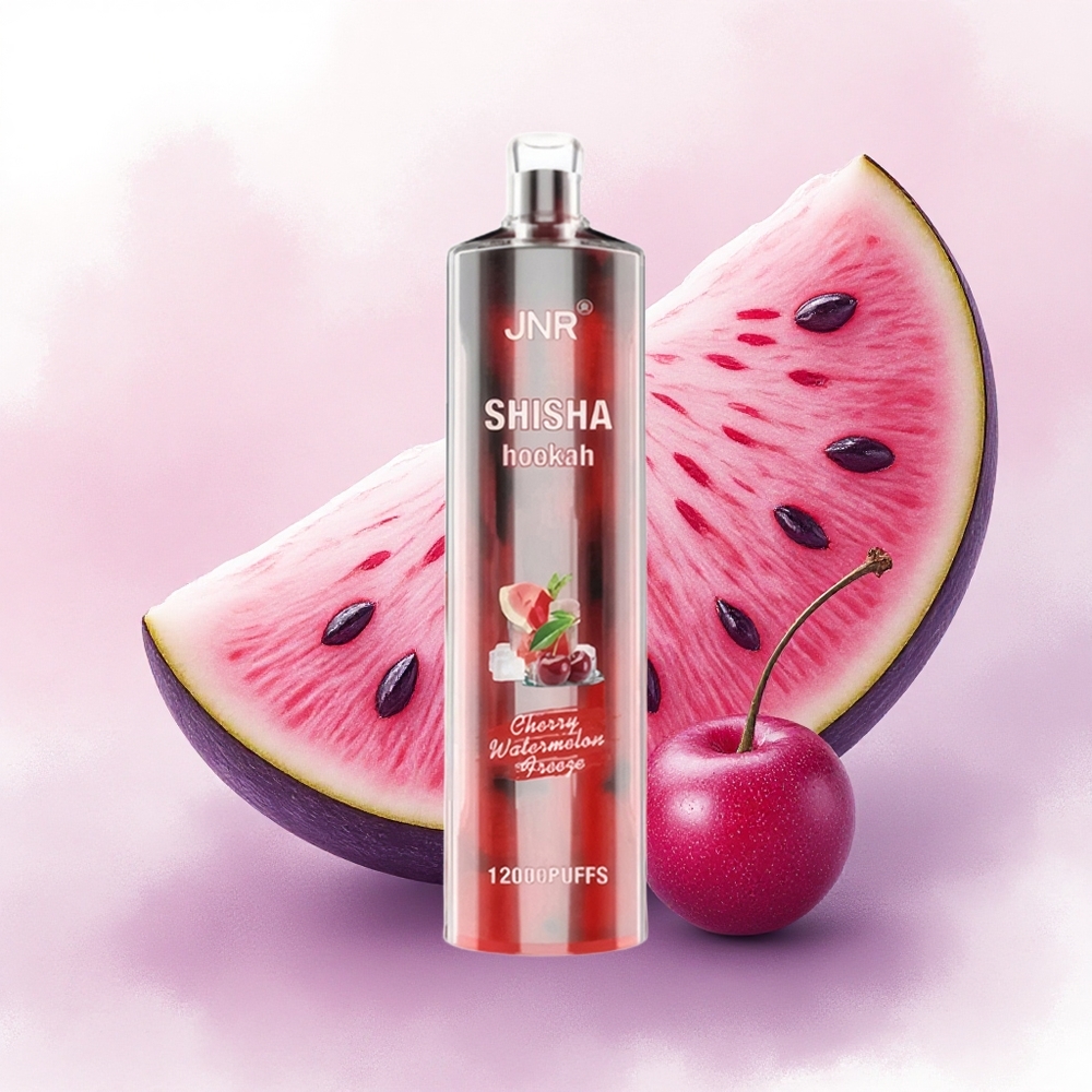 JNR Shisha Hookah 12000 Înghețată de Pepene Roșu cu 750mAh și 0 Nicotină