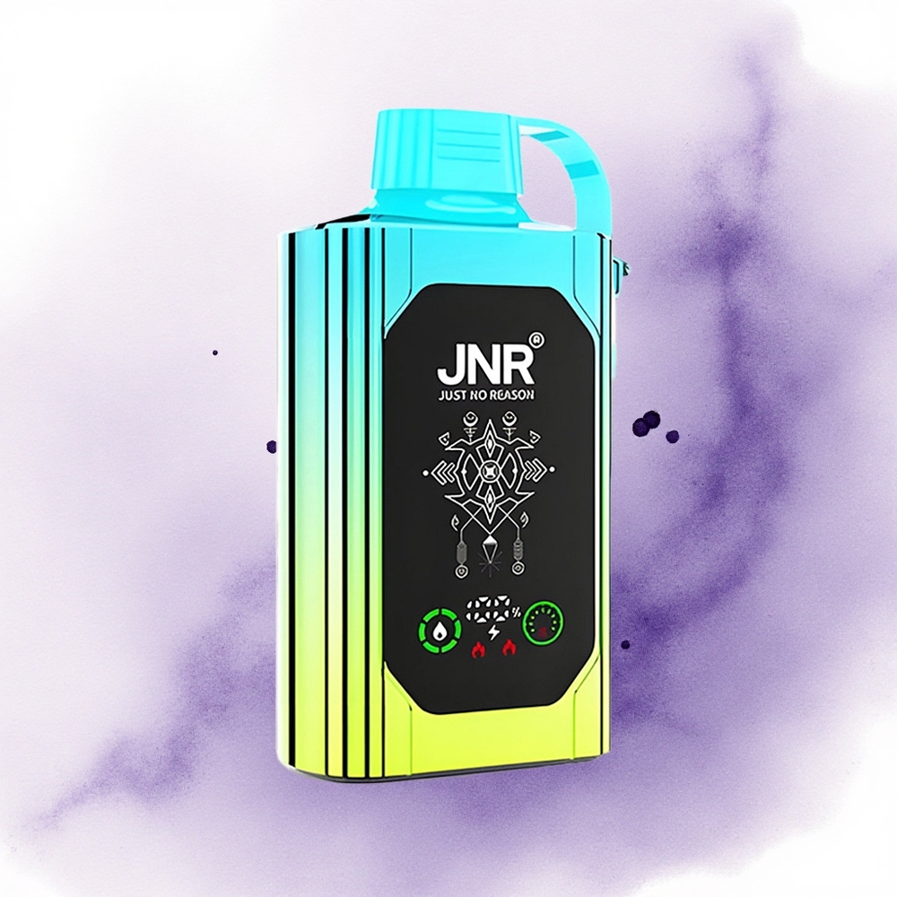 JNR Shisha Hookah Box 20500 Afine Mentolate cu Afine și Mentă Dual Mesh Coil 25ml 5 Nicotină 1000mAh