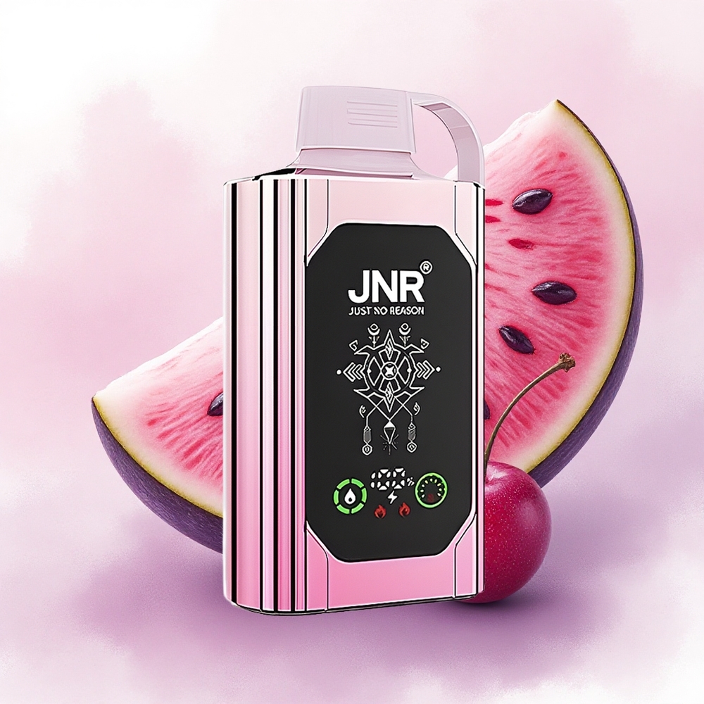 JNR Shisha Hookah Box 20500 Cireșe Pepene Înghețat cu 25ml și Dual Mesh Coil