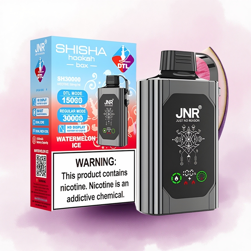 JNR Shisha Hookah Box 20500 Pepene Ghețuș 25ml 1000mAh Nicotină 2