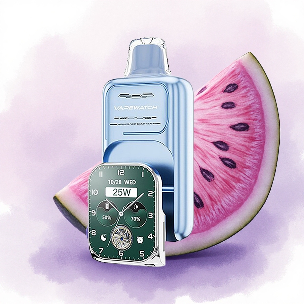 JNR VapeWatch 30000 Afine Dulci-Watermelon 1000mAh Dual Mesh