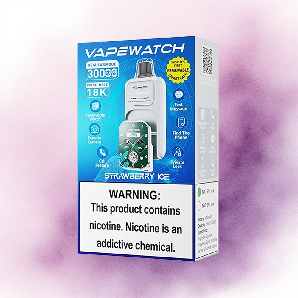 JNR VapeWatch 30000 Caisă Gheață 1000mAh Dual Mesh Coil