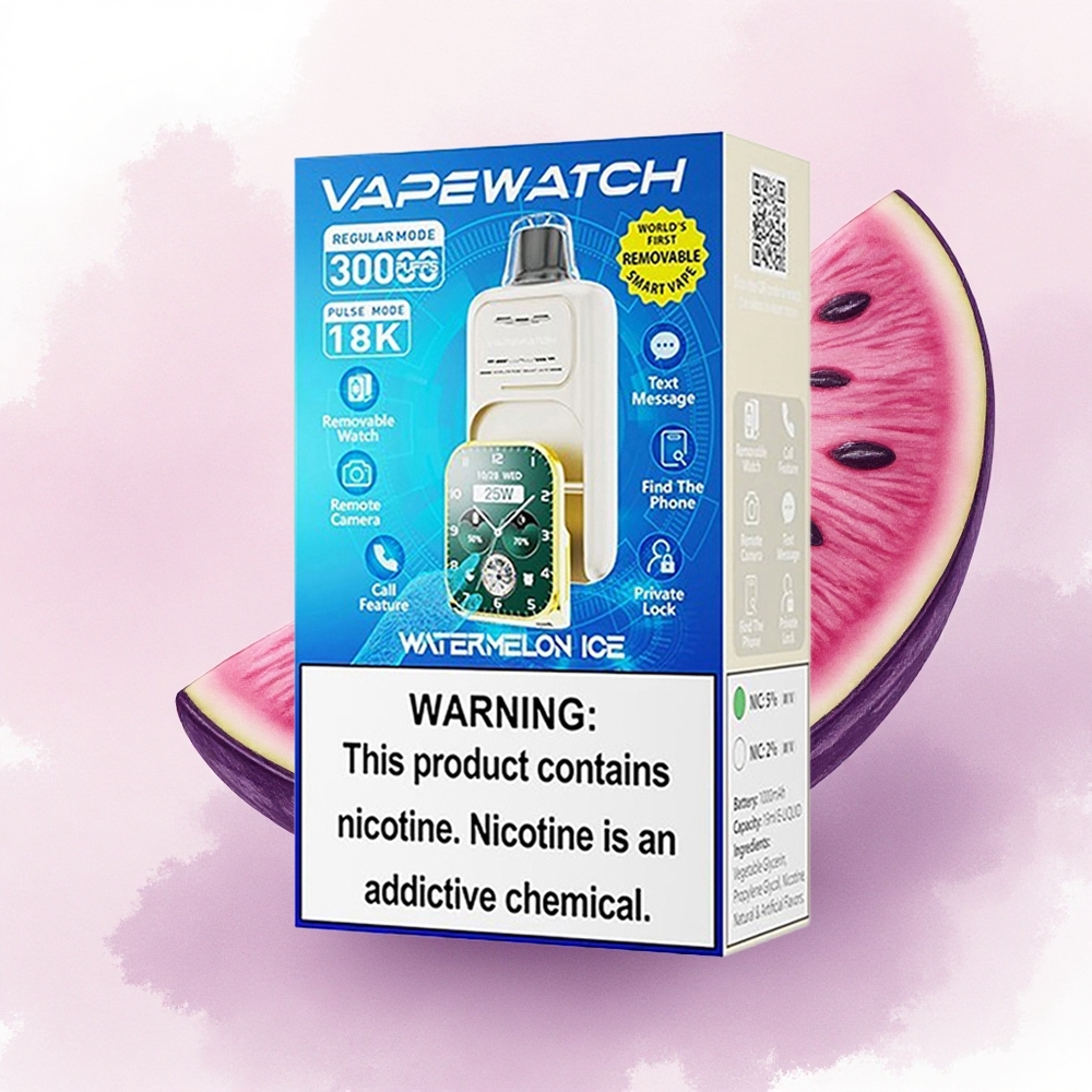 JNR VapeWatch 30000 Pepene Gheață 1000mAh Dual Mesh