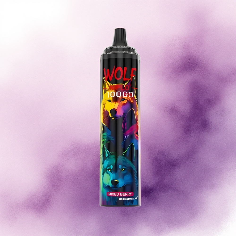JNR Wolf Niplo 10000 Amestec de Fructe de Pădure cu 20ml și 650mAh