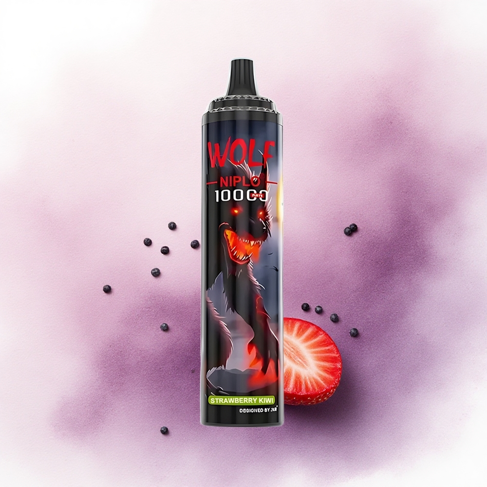 JNR Wolf Niplo 10000 Căpșuni Kiwi 20ml 650mAh Tip-C