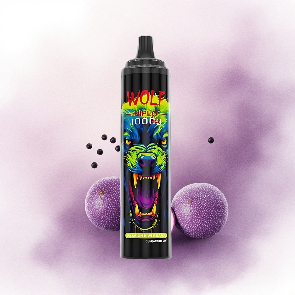 JNR Wolf Niplo 10000 Pasăre Kiwi Guava 10 Ohm 650mAh Tip-C