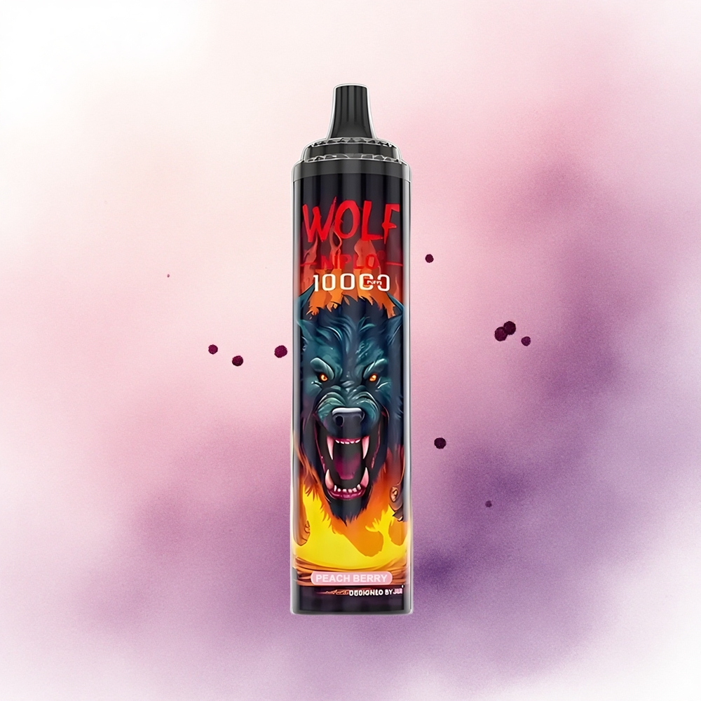 JNR Wolf Niplo 10000 Piersic Berry 20ml 650mAh Tip-C