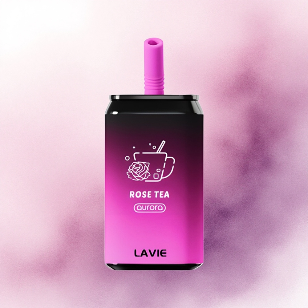 Lavie Aurora 11000 Puffs Ceaiul Trandafir 22ML 650mAh 5 Nicotină