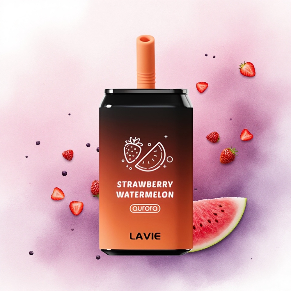 Lavie Aurora 11000 Puffs Căpșună Pepene Verde 22ML 650mAh