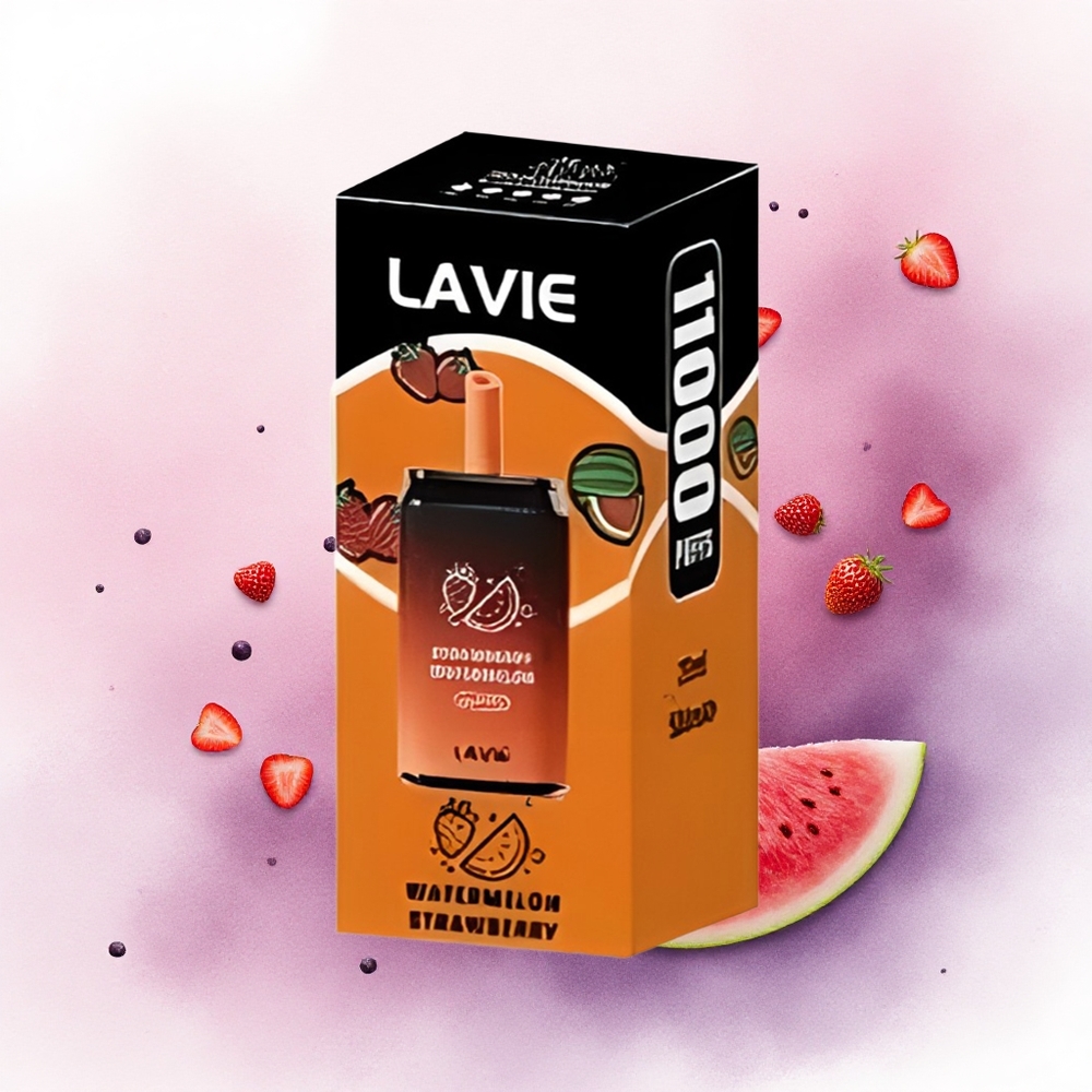 Lavie Aurora 11000 Puffs Căpșună Pepene Verde 22ML 650mAh