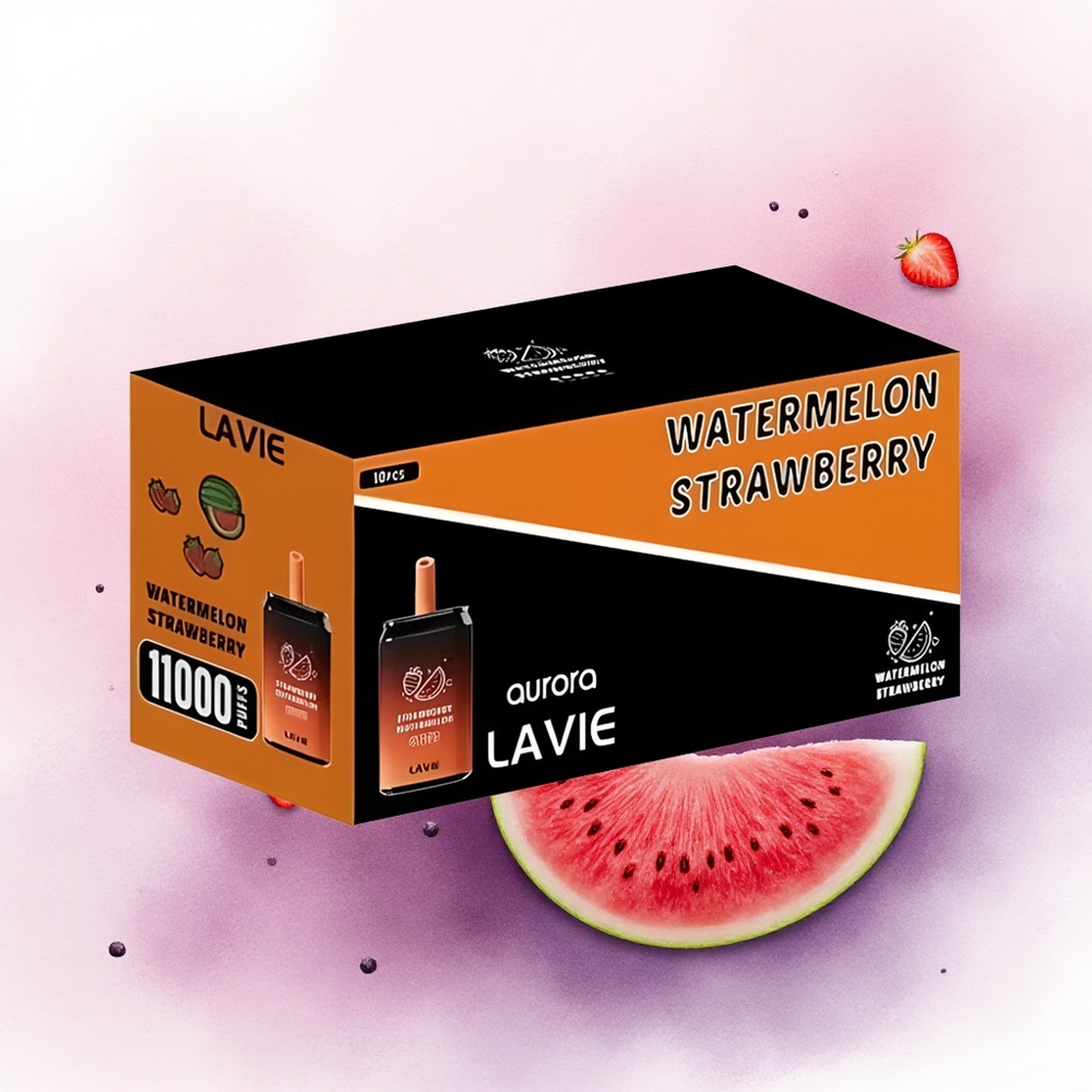 Lavie Aurora 11000 Puffs Căpșună Pepene Verde 22ML 650mAh