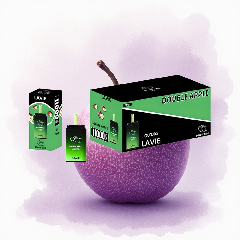 Lavie Aurora 11000 Puffs Dublu Măr Aurora 22ML 650mAh