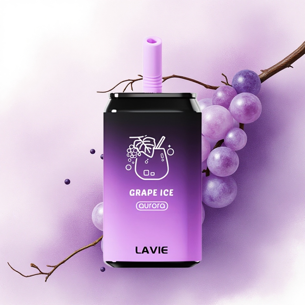 Lavie Aurora 11000 Puffs Gheață de Struguri 650mAh 22ML