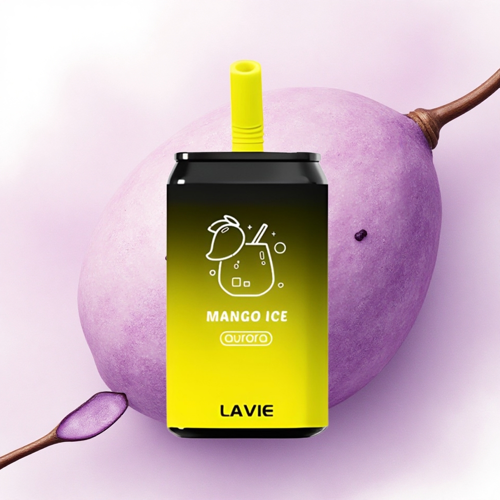 Lavie Aurora 11000 Puffs Mango Gheață 650mAh 22ML