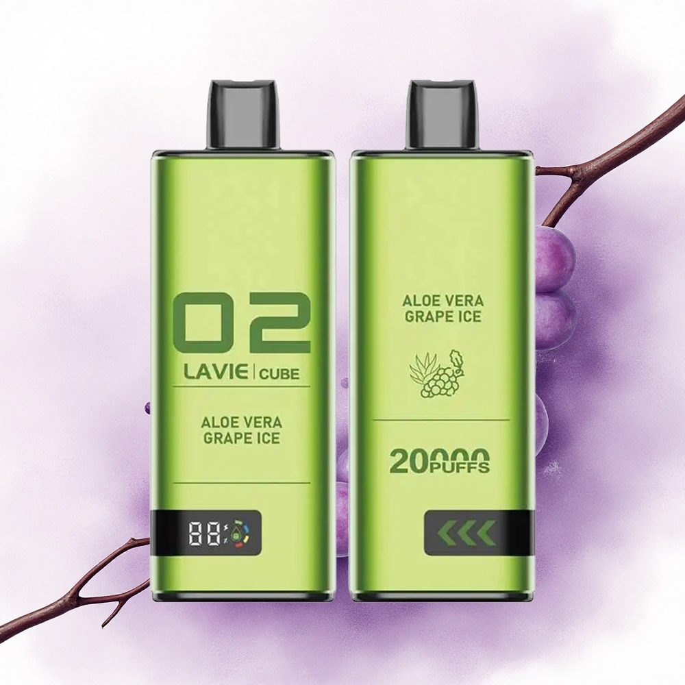 Lavie Cube 20000 Puffs Aloe Vera Strugure Gheață 28ML 5 Nicotină 600mAh