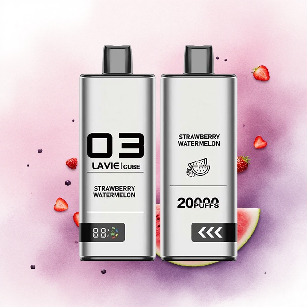 Lavie Cube 20000 Puffs Căpșună Pepene cu Nicotină 5 și 600mAh