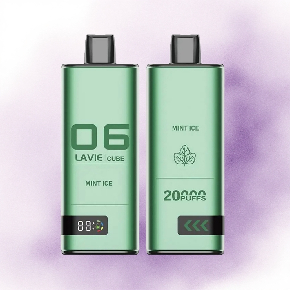 Lavie Cube 20000 Puffs Gheață de Mentă 28ML 5 Nicotină 600mAh
