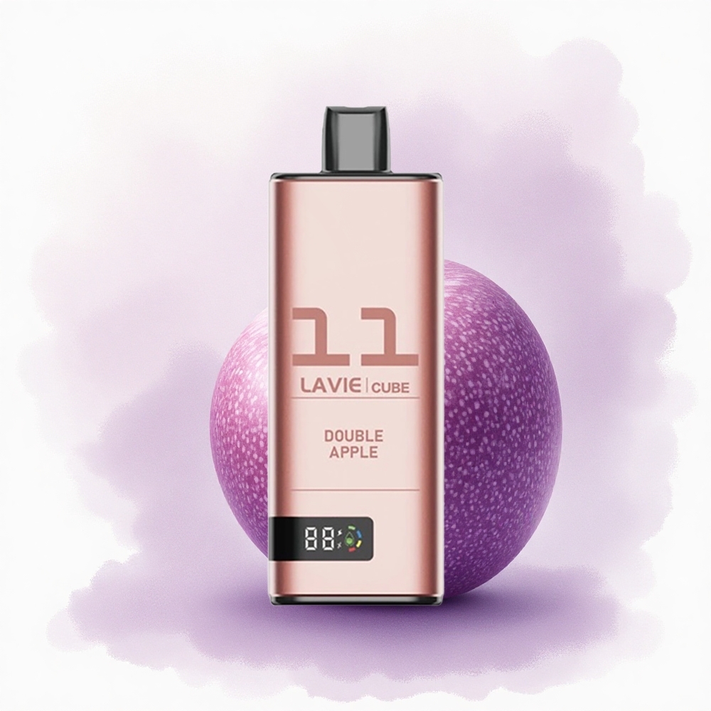 Lavie Cube 20000 Puffs Măr Dublu 600mAh 5 Nicotină