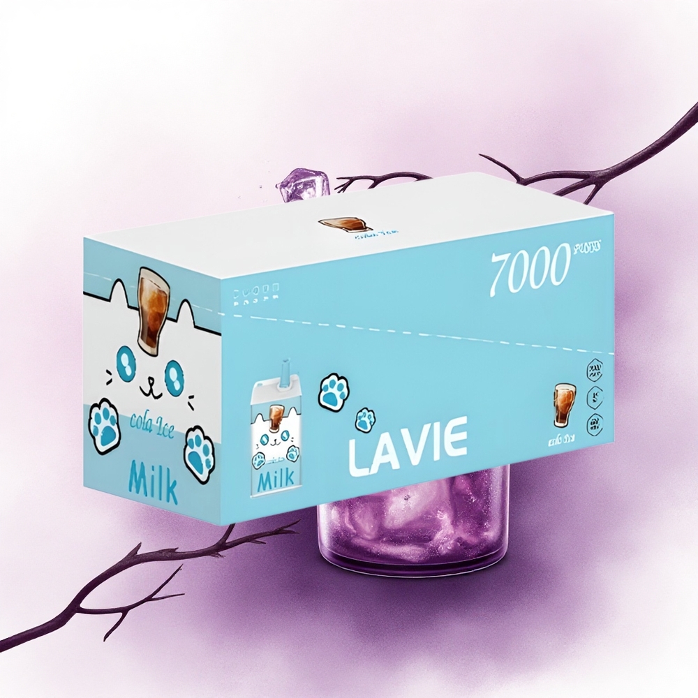 Lavie Milk 7000 Puffs Cola Gheață 16ML 600mAh