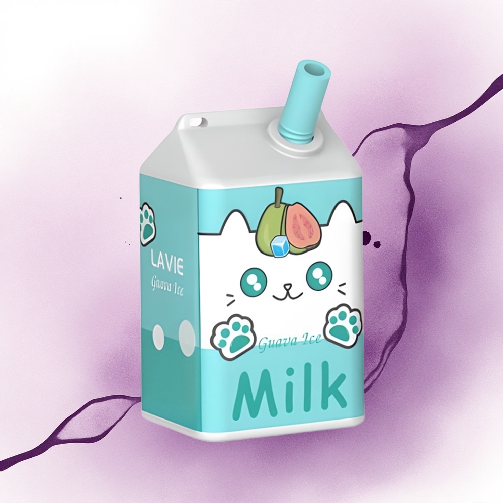 Lavie Milk 7000 Puffs Gheață de Guava 16ML 600mAh