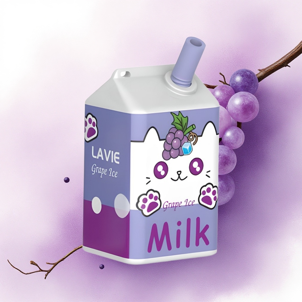 Lavie Milk 7000 Puffs Gheață de Struguri 16ML 600mAh