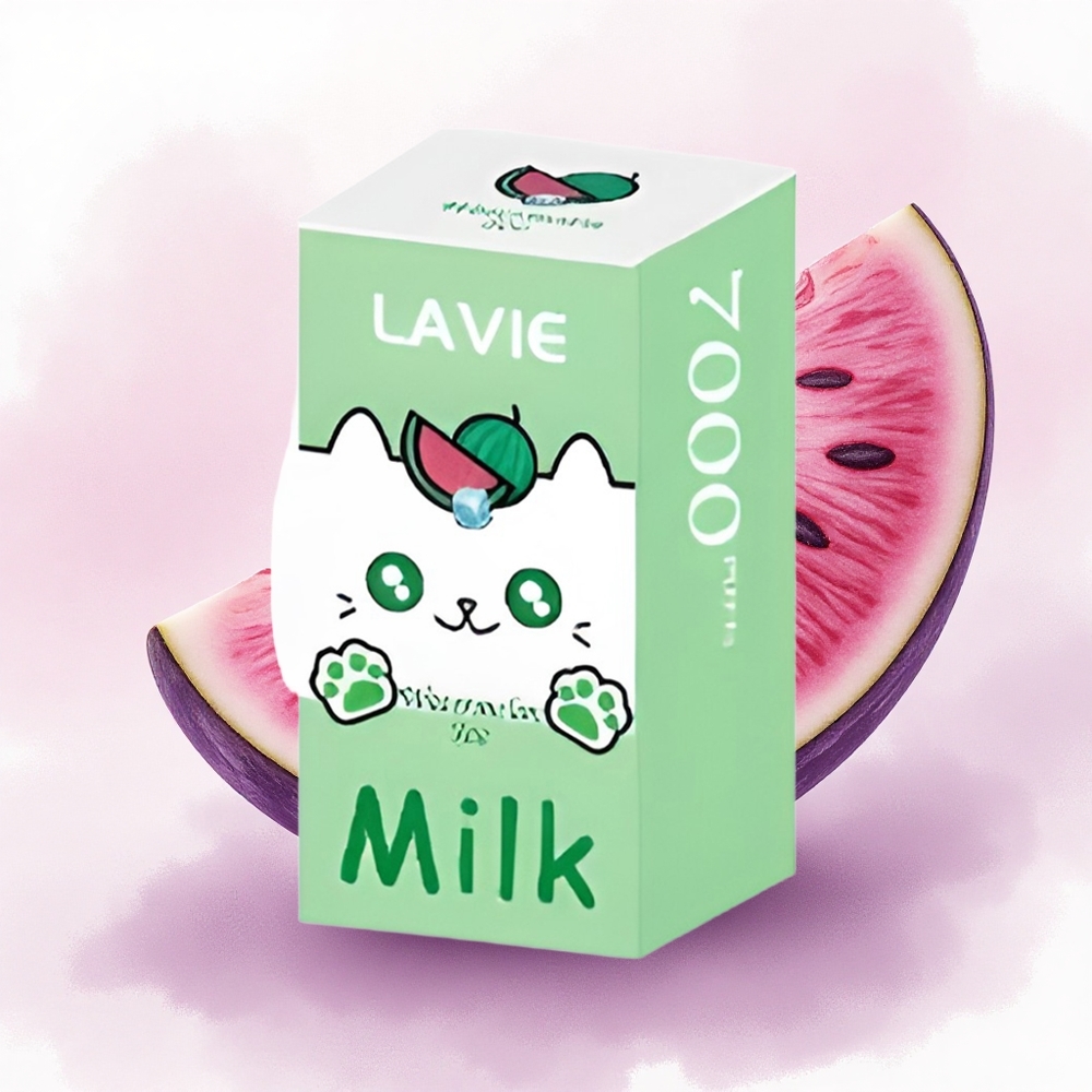 Lavie Milk 7000 Puffs Pepene Gheață 600mAh