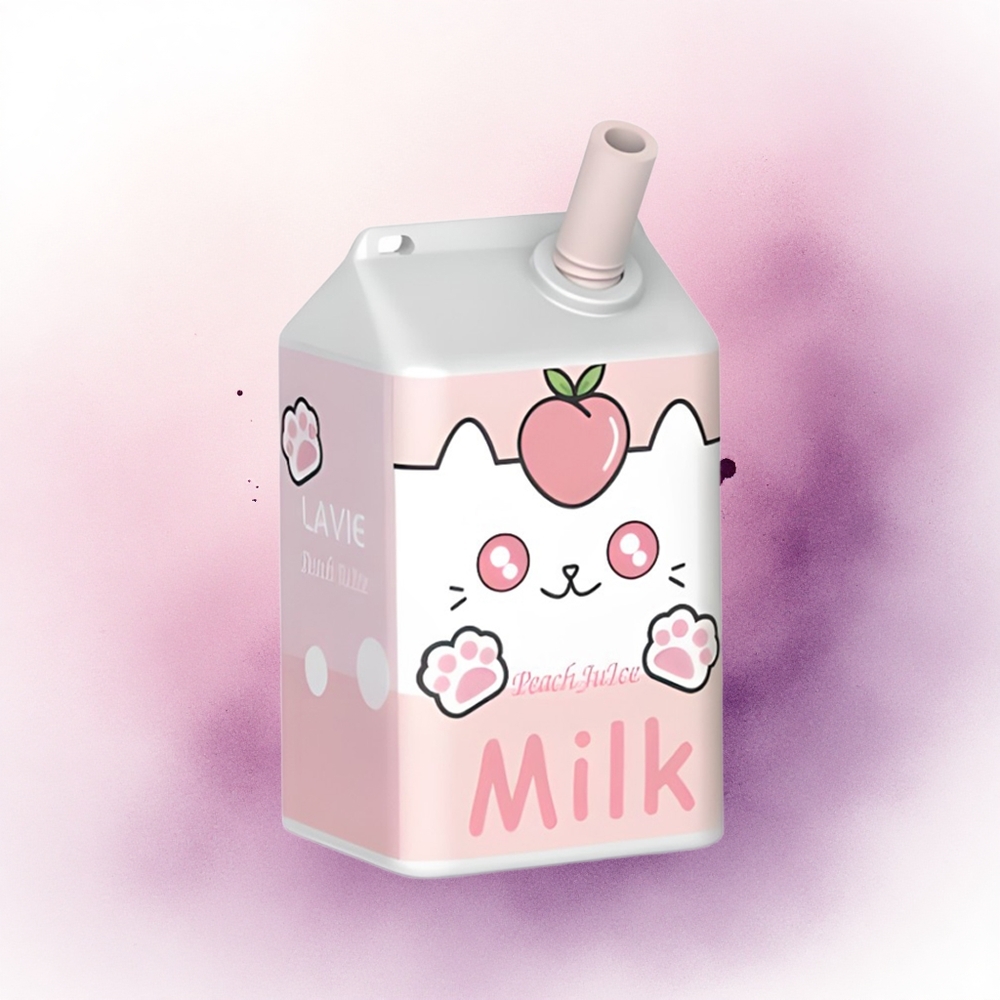 Lavie Milk 7000 Puffs Suc de piersici 16ML 600mAh Tip C