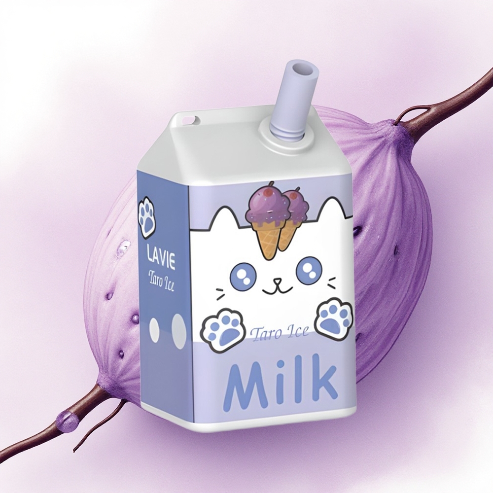Lavie Milk 7000 Puffs Taro Gheată cu 16ML și 600mAh
