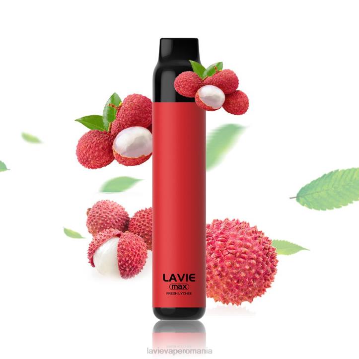 N88V278 Lavie Vape Review | lychee proaspăt LAVIE BAR 5000 pufuri - max