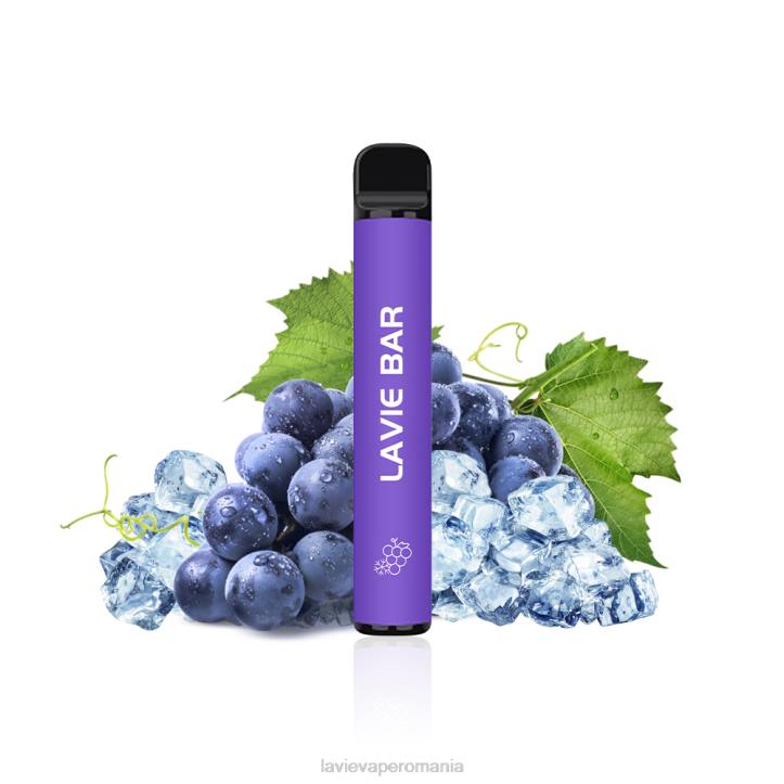 N88V322 Lavie Vape Preţ | gheață de struguri LAVIE BAR 2% versiunea 800 pufuri