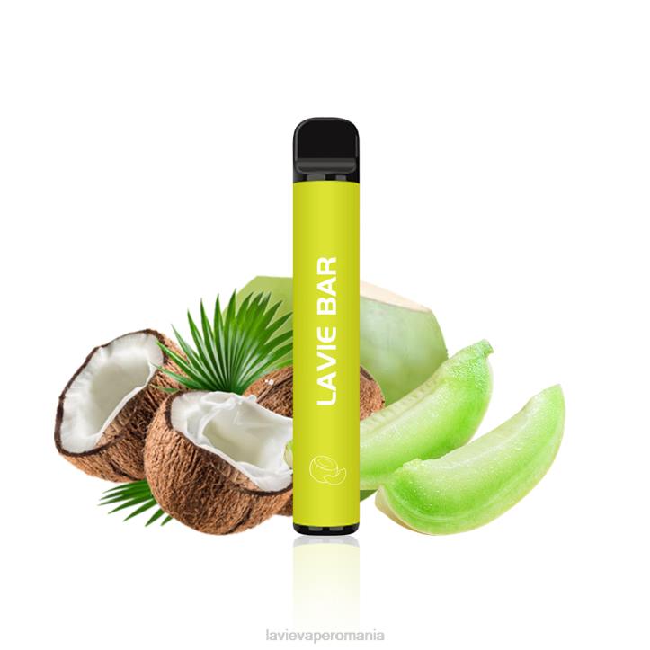 N88V324 Lavie Vape Price | cocos de pepene galben LAVIE BAR 2% versiunea 800 pufuri
