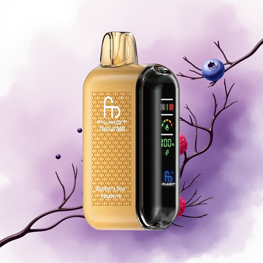 Fumot Tornado 20000 Puffs Afine Dul-Acrișoare Dual Mesh Coil 850mAh