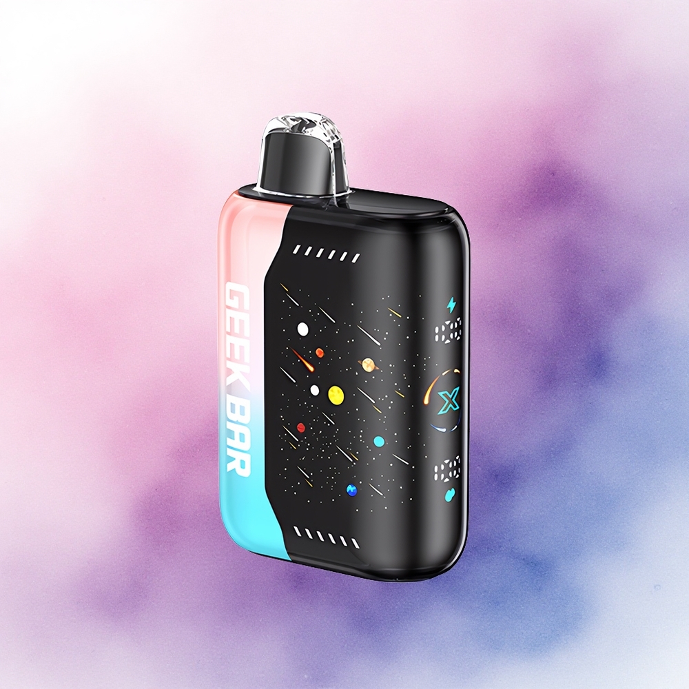 GEEK BAR Pulse X 42K Puffs Meteor Edition Roz & Albastru cu 5% nicotină și 820mAh