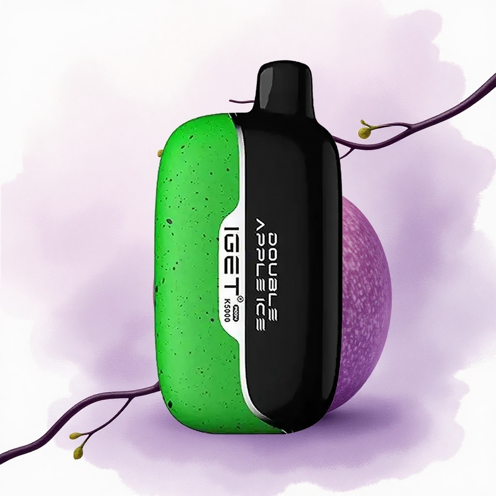 IGET Moon K5000 Puffs Măr Dublu Gheață PC 81.5g