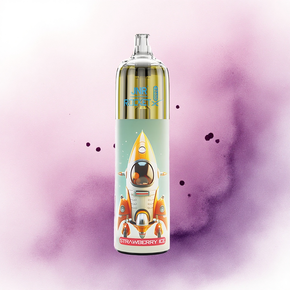 JNR Rocket-X 12400 Înghețată de Căpșuni cu Coil Mesh 1.2ohm și Baterie 850mAh
